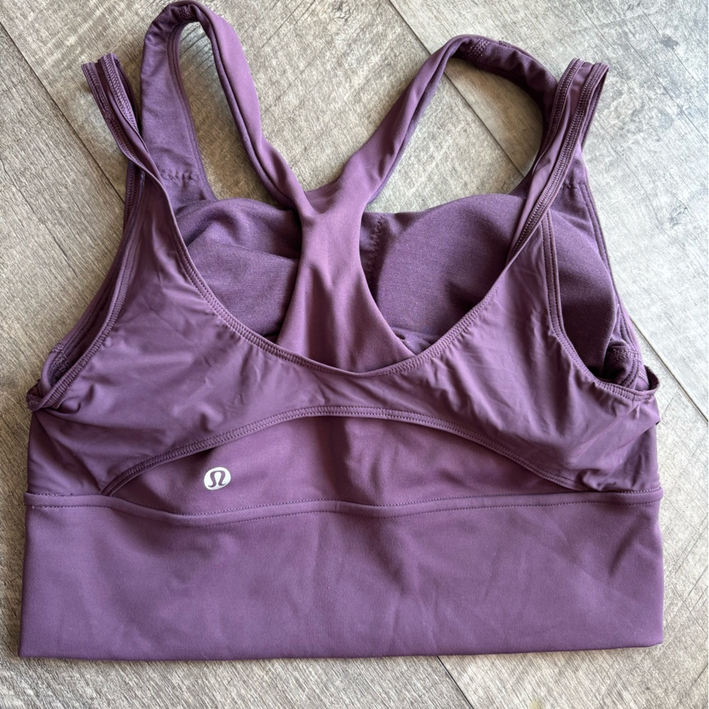 lululemon athletica Deep Purple Sports Bra